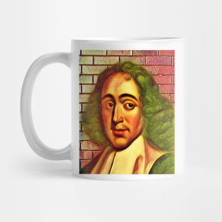 Baruch Spinoza Snow Portrait | Baruch Spinoza Artwork 14 Mug